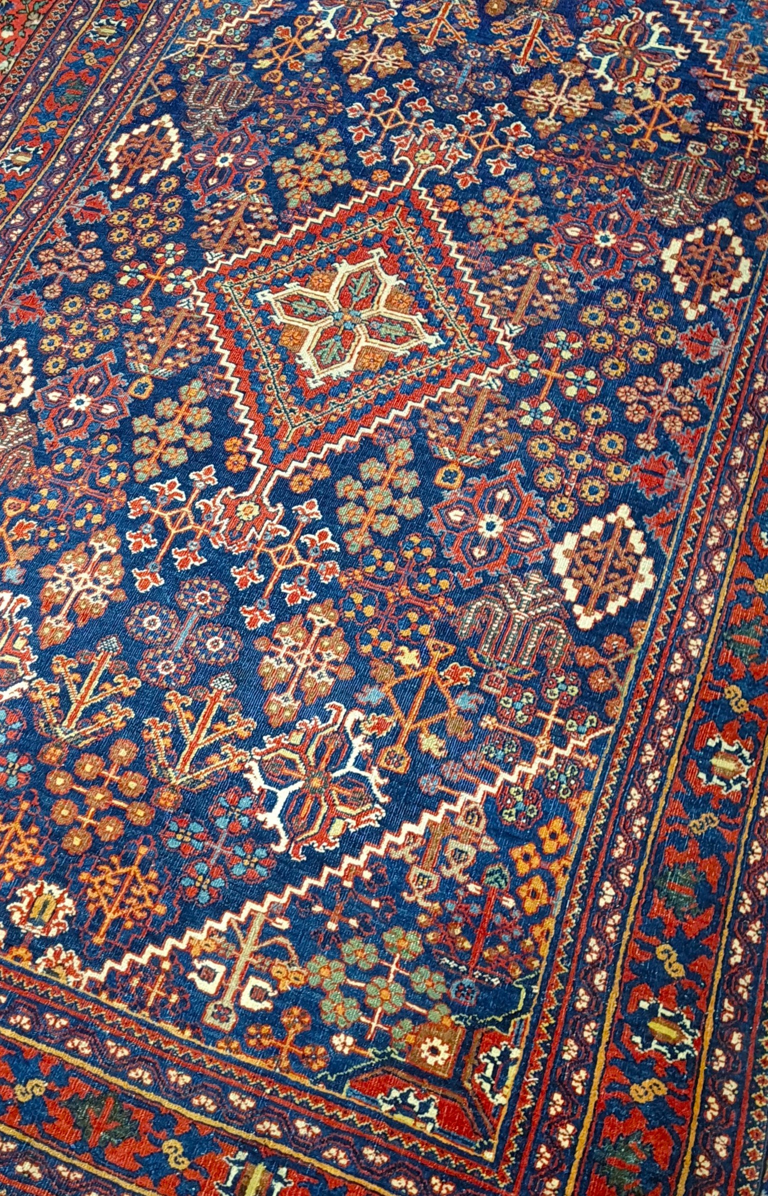 TAPPETO JOSHAGHAN PERSIANO ANTICO MIS:200X125 CM - immagine 2