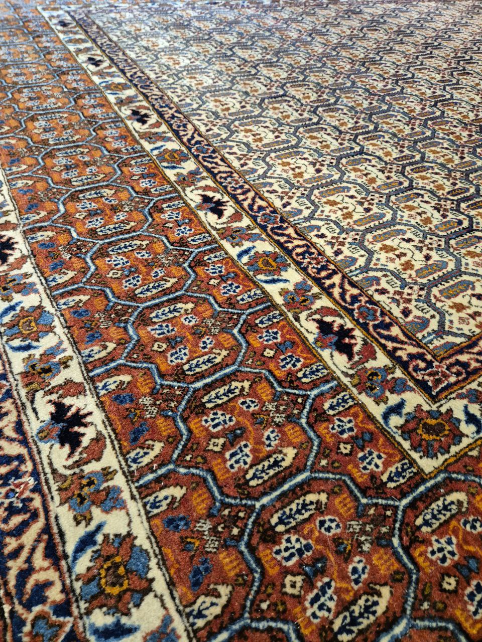 TAPPETO ISFAHAN NAJAF ABAD ANTICO MIS:307x205 CM - Image 4