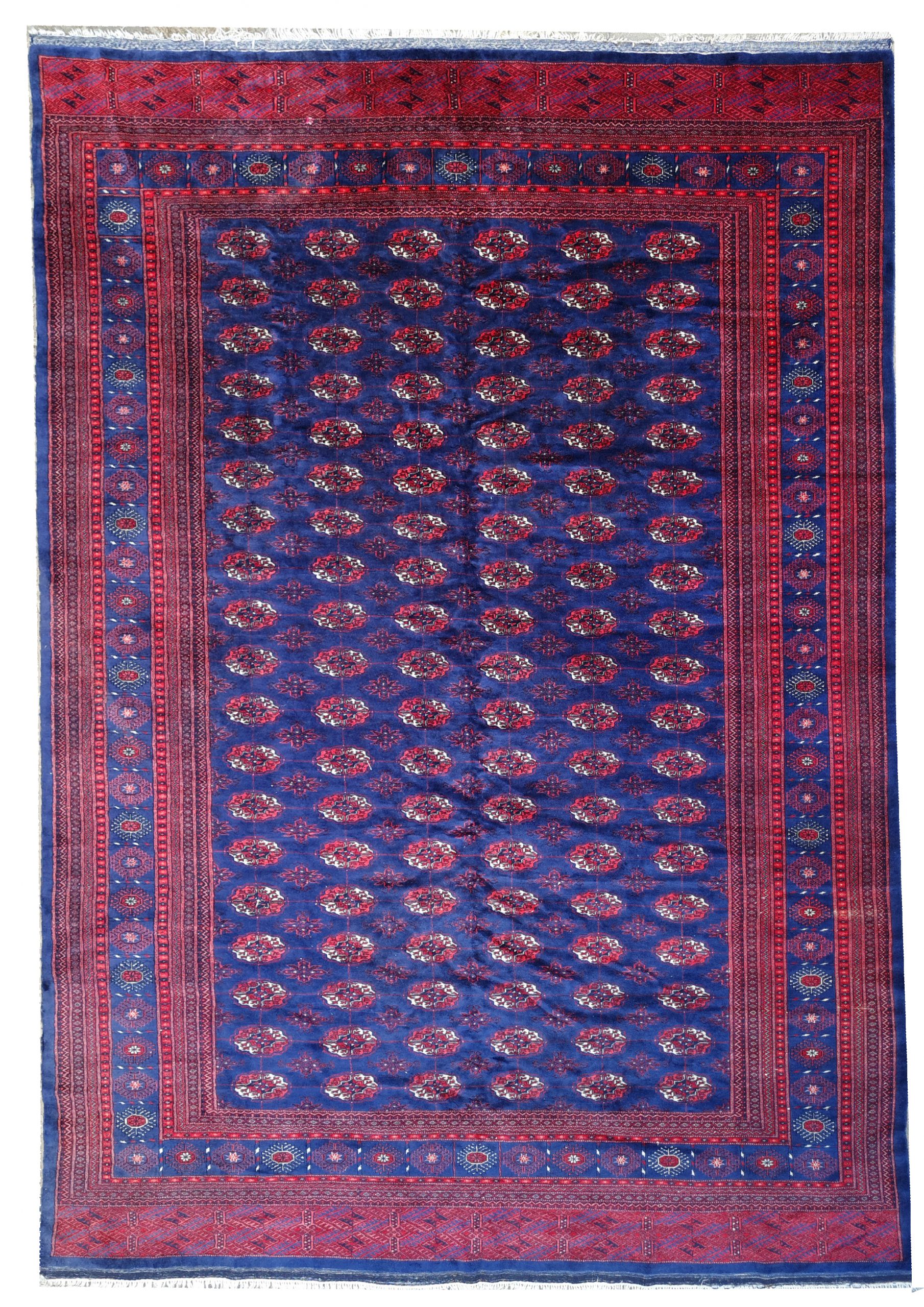 TAPPETO BUKARA TEKKEH PERSIANO MIS:350x245 CM