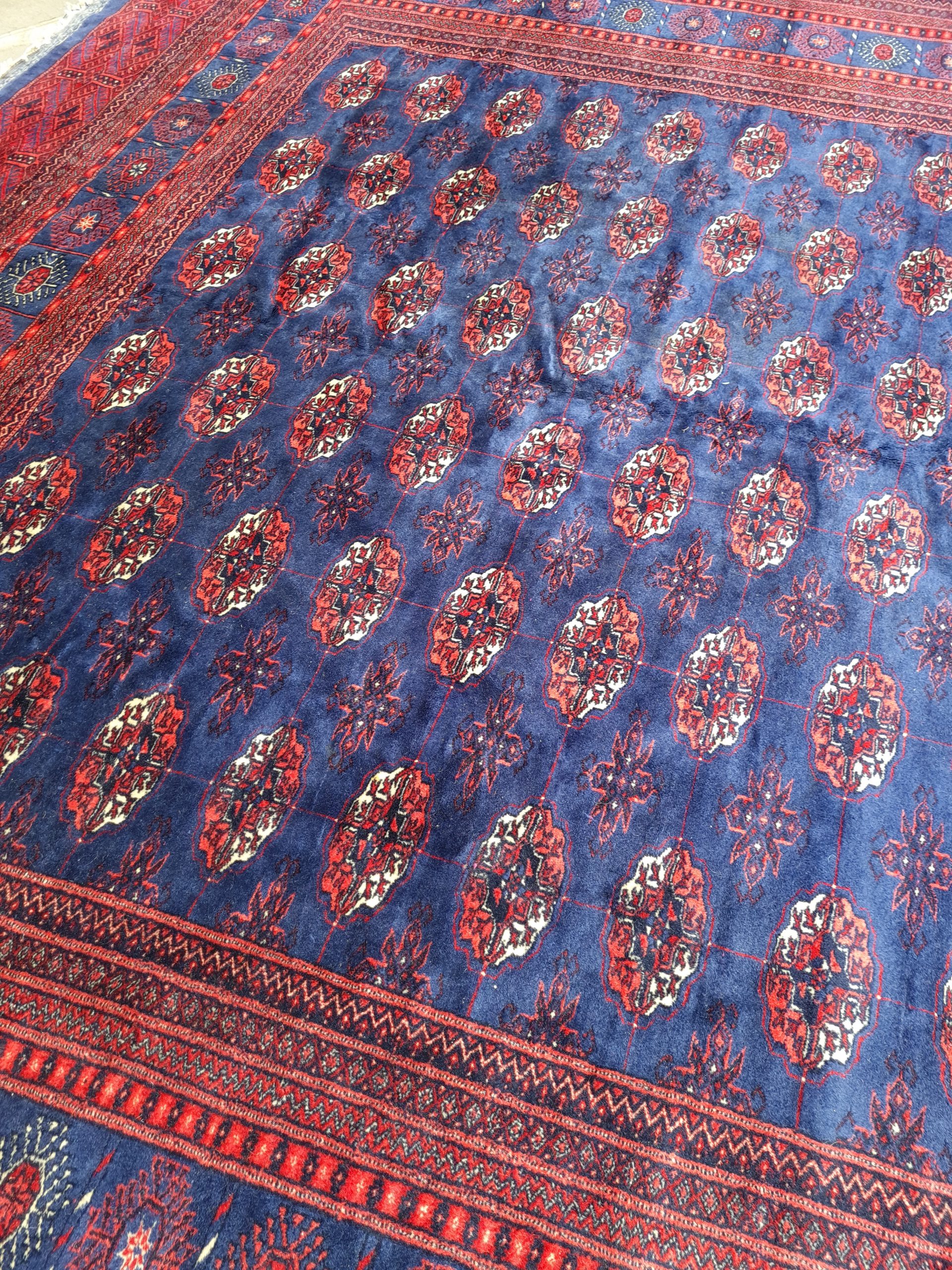 TAPPETO BUKARA TEKKEH PERSIANO MIS:350x245 CM - Image 6