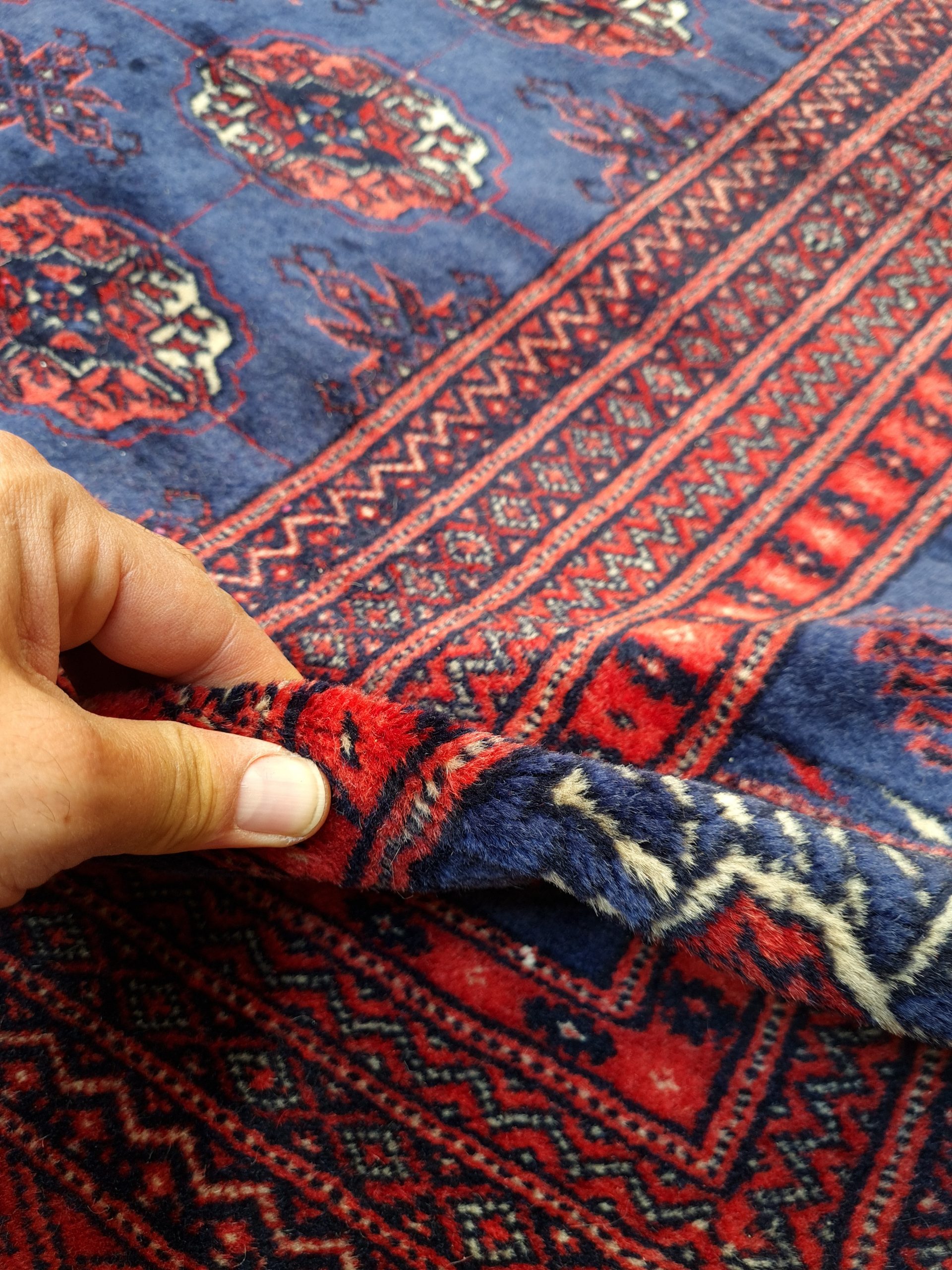 TAPPETO BUKARA TEKKEH PERSIANO MIS:350x245 CM - Image 2