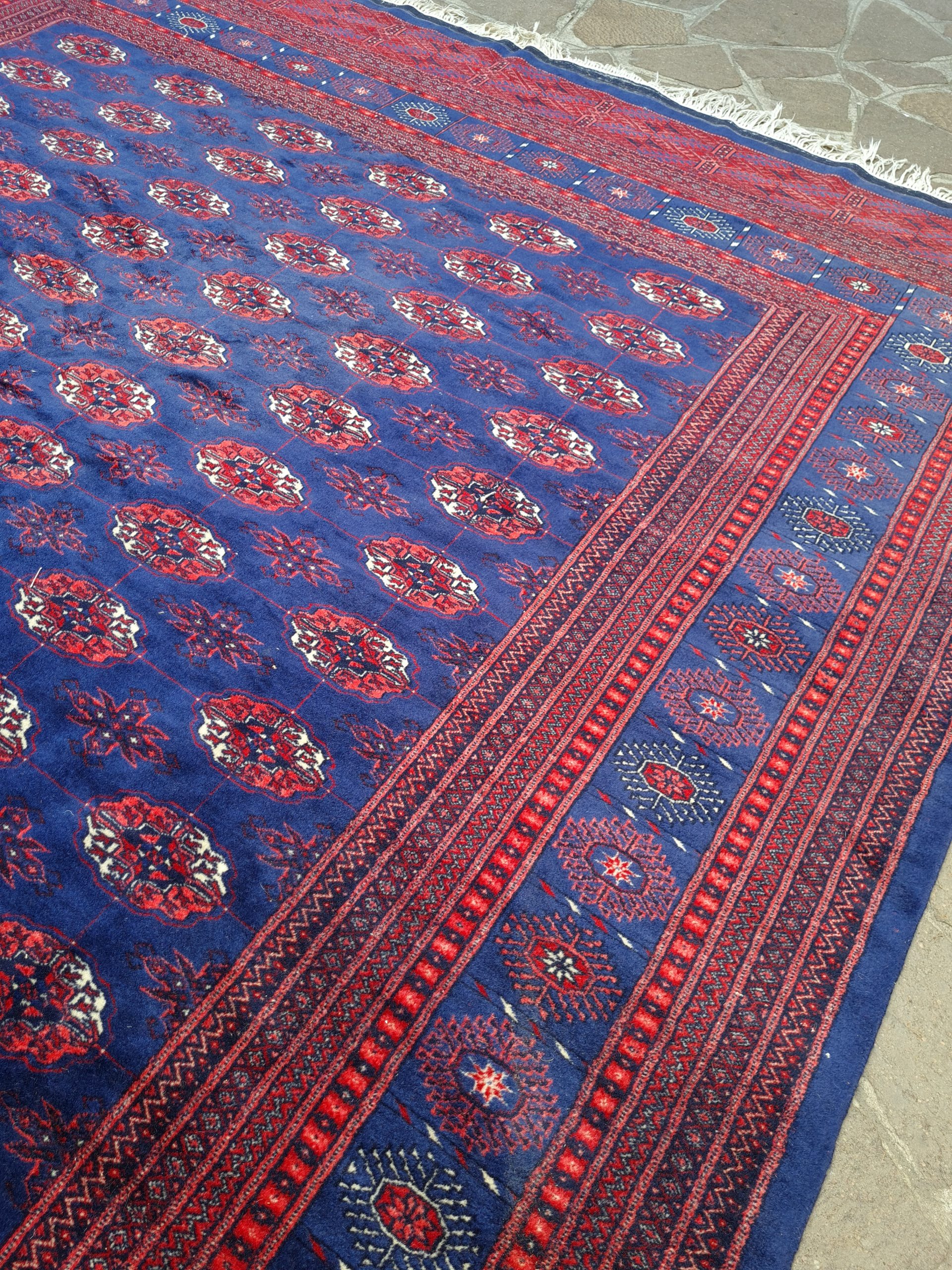 TAPPETO BUKARA TEKKEH PERSIANO MIS:350x245 CM - Image 9