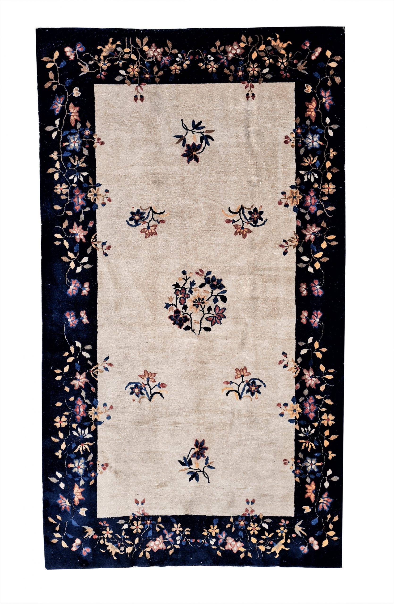 TAPPETO PECHINO CINESE ANTICO MIS:210X123 CM