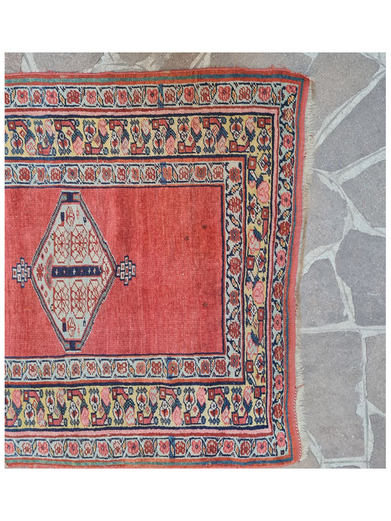 Coppia Tappeto Heriz zona bakhshayesh antico mis:515x118 cm - Image 4