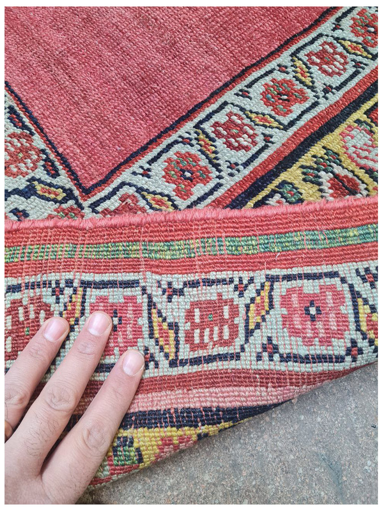 Coppia Tappeto Heriz zona bakhshayesh antico mis:515x118 cm - Image 3