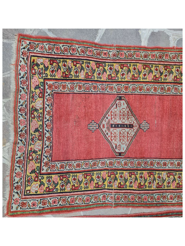 Coppia Tappeto Heriz zona bakhshayesh antico mis:515x118 cm - Image 9