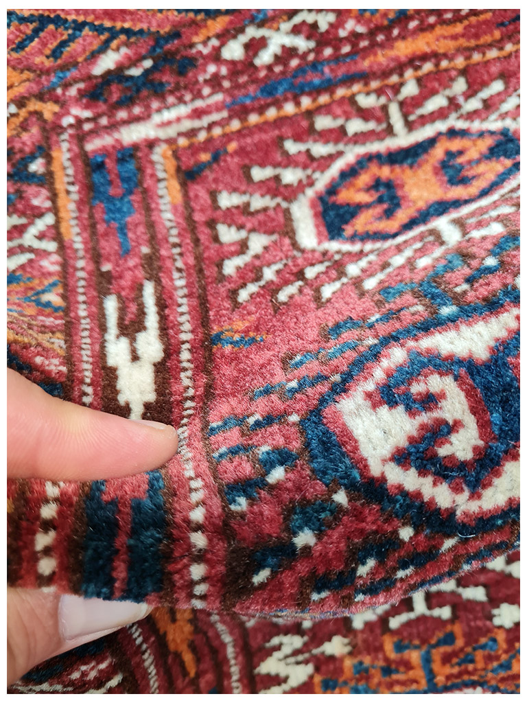 TAPPETO BUKARA TEKKEH ANTICO MIS:180x113 CM - Image 2