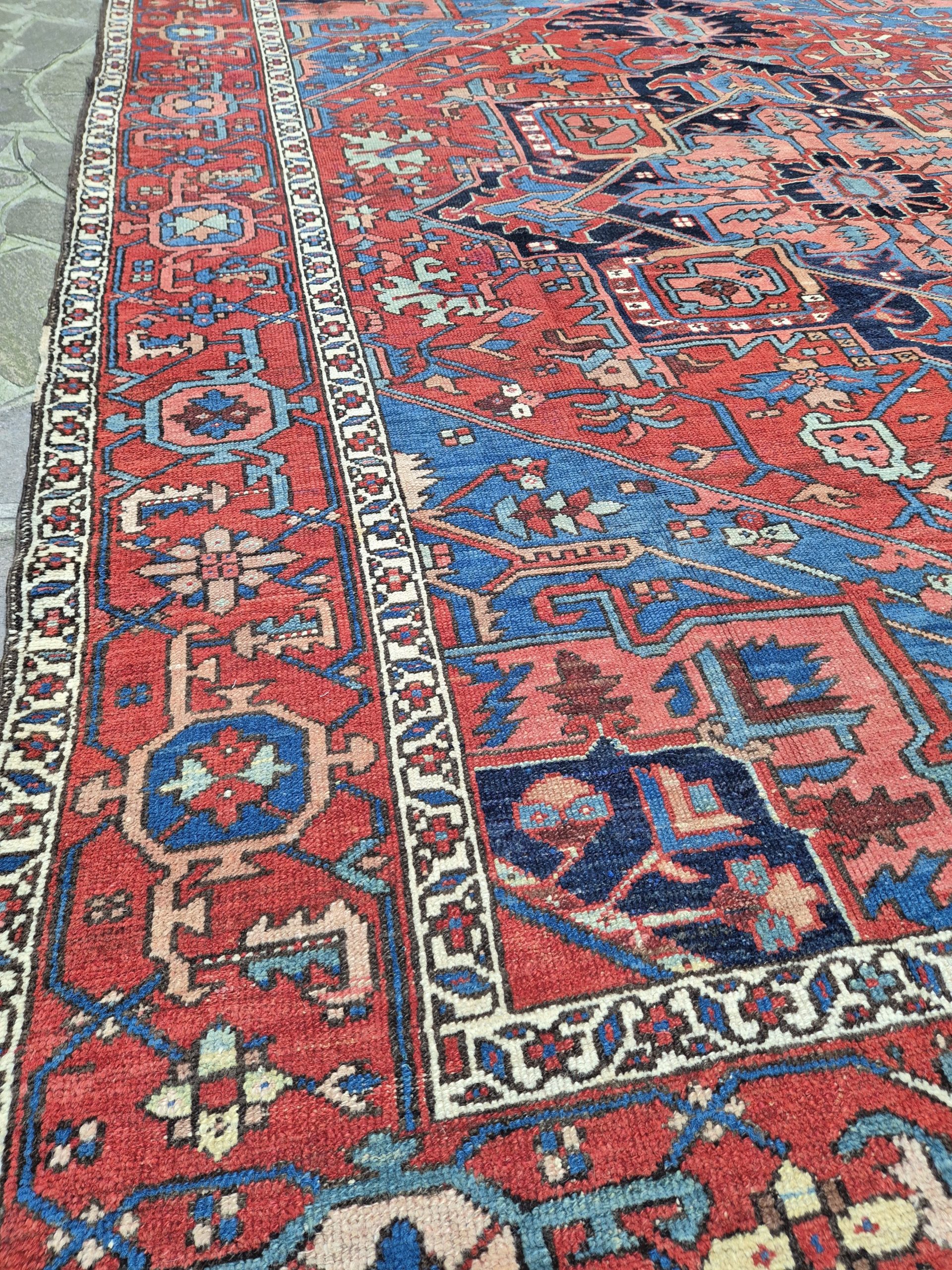 TAPPETO HERIZ PERSIANO ANTICO MIS:305x260 CM - immagine 8