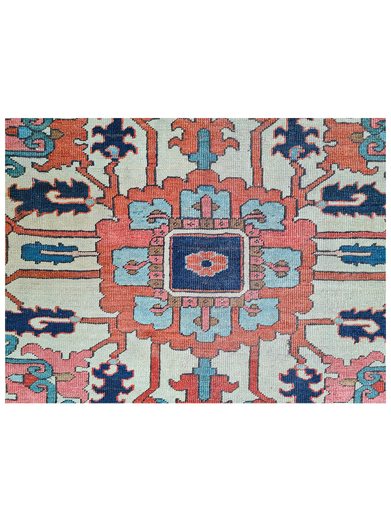 TAPPETO HERIZ SERAPI PERSIANO ANTICO MIS:380x290 CM - Image 4