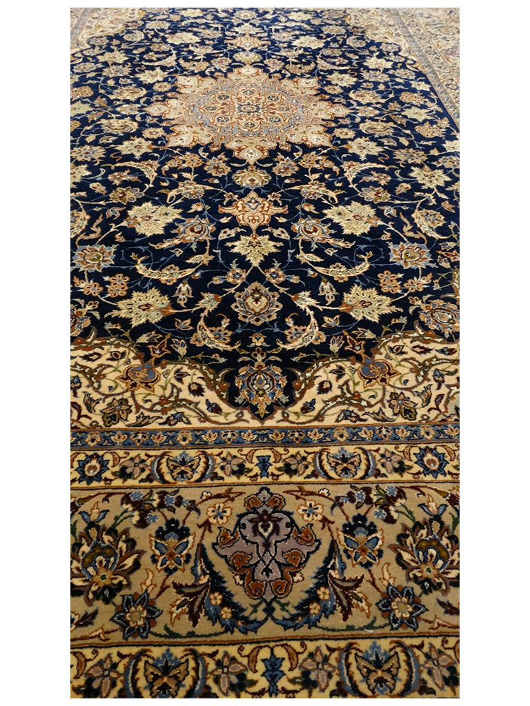 TAPPETO ISFAHAN EXTRA FINE TRAMA SETA PERSIANO MIS:234x156 CM - Image 5