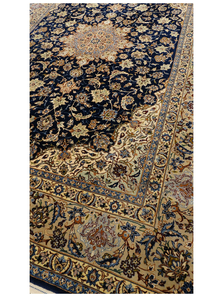 TAPPETO ISFAHAN EXTRA FINE TRAMA SETA PERSIANO MIS:234x156 CM - Image 4