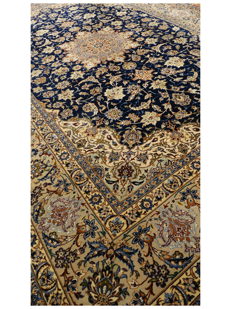 TAPPETO ISFAHAN EXTRA FINE TRAMA SETA PERSIANO MIS:234x156 CM - Image 2