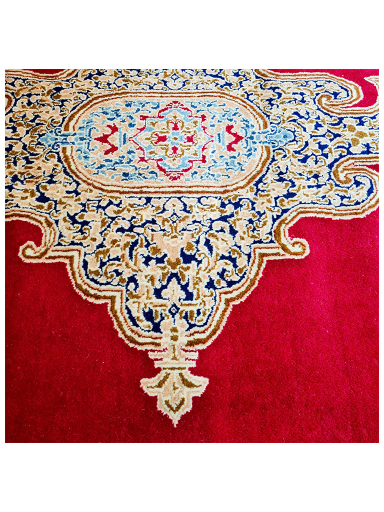 TAPPETO KIRMAN PERSIANO LAVAR VECCHIO MIS: 380x 287 CM - Image 3