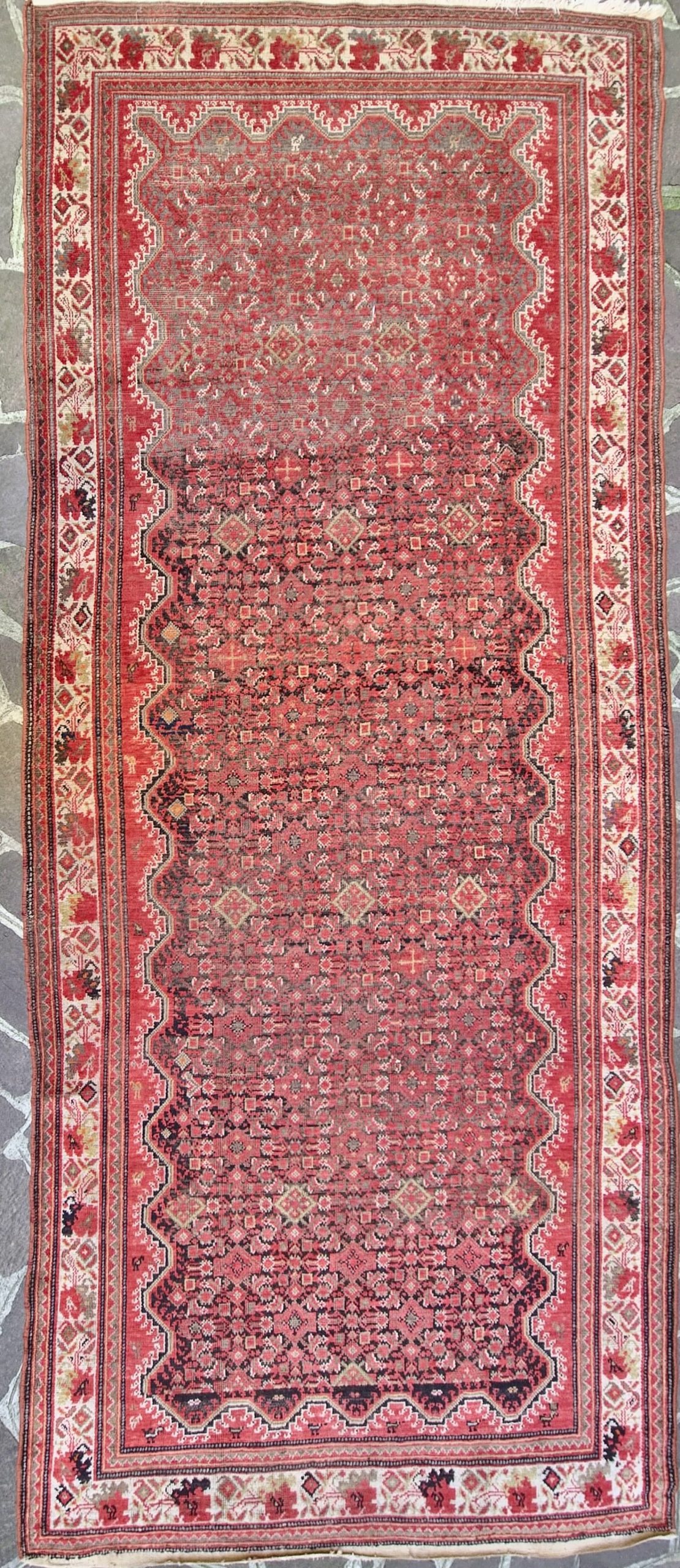 TAPPETO MALAYER PERSIANO BORDO GOL FARANG MIS: :256x150 CM