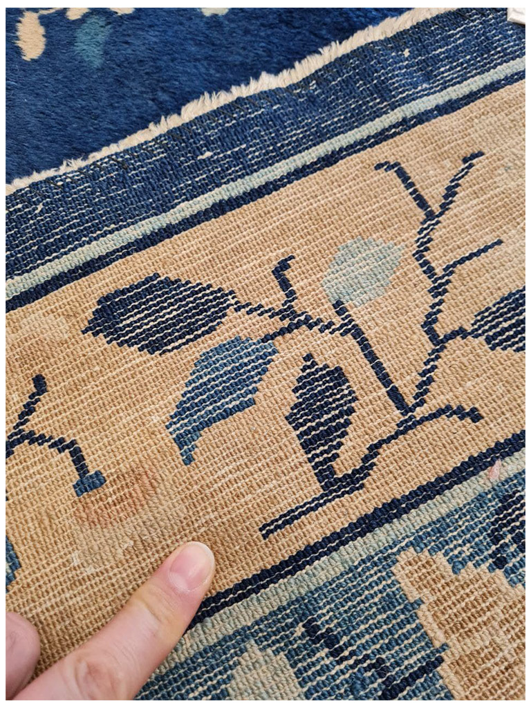 TAPPETO PECHINO CINESE ANTICO MIS:179x122 CM - immagine 4