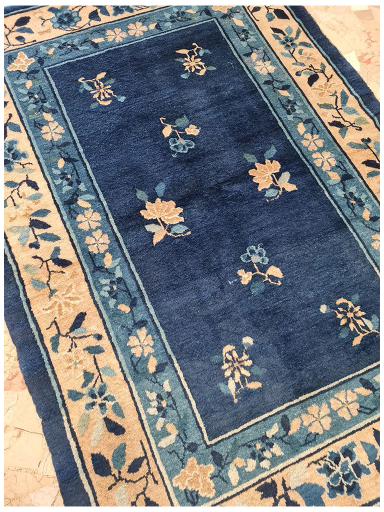 TAPPETO PECHINO CINESE ANTICO MIS:179x122 CM - immagine 7