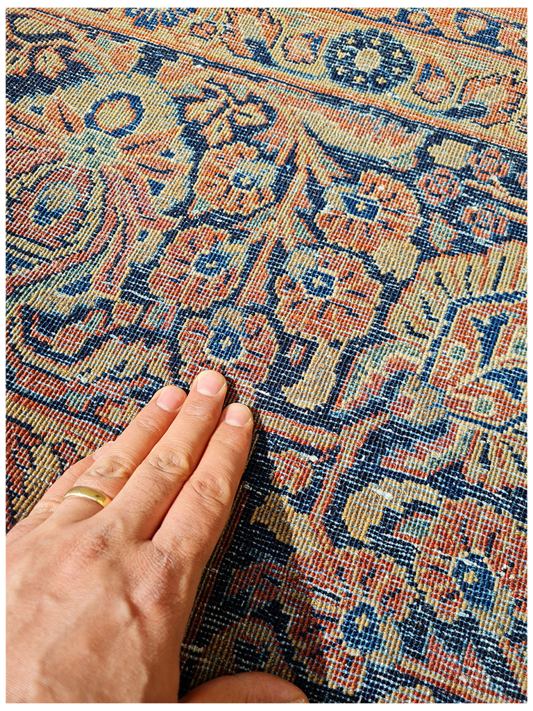 TAPPETO SARUK MOHAJERAN PERIODO AMERICANO ANTICO MIS:400x303 CM - Image 3