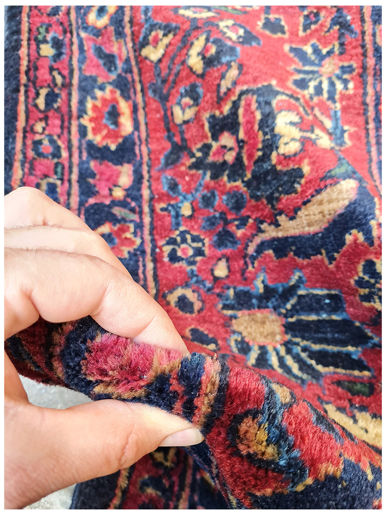 TAPPETO SARUK MOHAJERAN PERSIANO ANTICO MIS:320x220 CM - Image 3