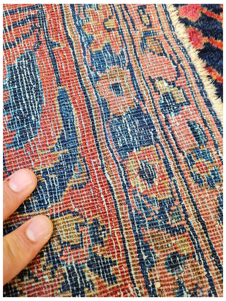 TAPPETO SARUK MOHAJERAN PERSIANO ANTICO MIS:320x220 CM - Image 4