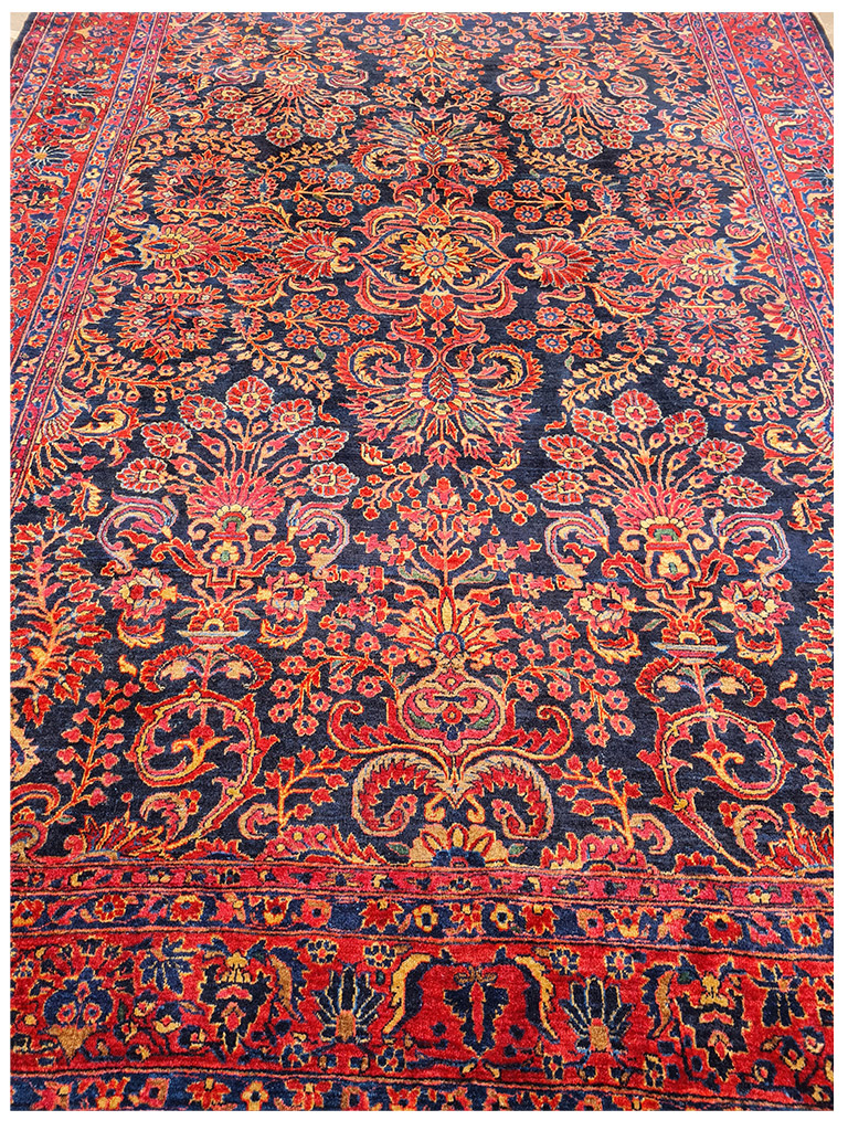 TAPPETO SARUK MOHAJERAN PERSIANO ANTICO MIS:320x220 CM - Image 5