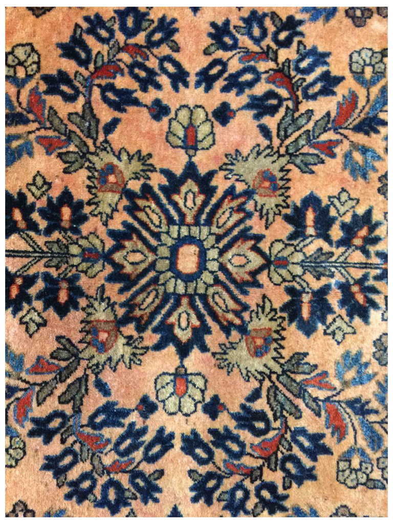 TAPPETO SARUK PERIODO AMERICANO PERSIANO ANTICO MIS:148X100 CM - Image 3