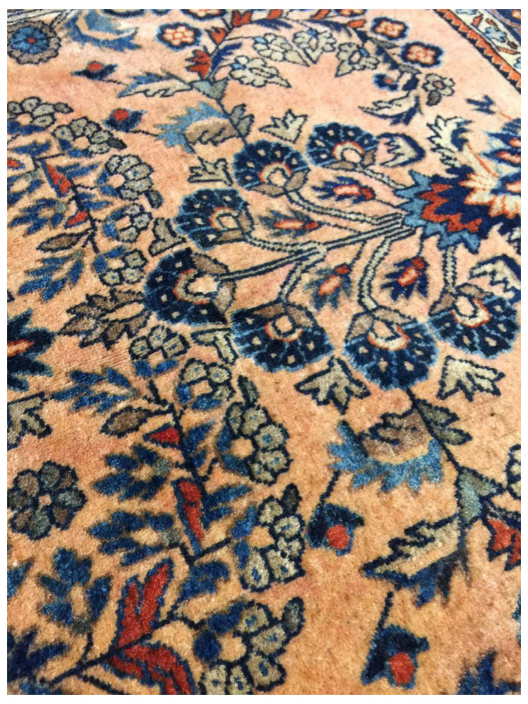 TAPPETO SARUK PERIODO AMERICANO PERSIANO ANTICO MIS:148X100 CM - Image 4