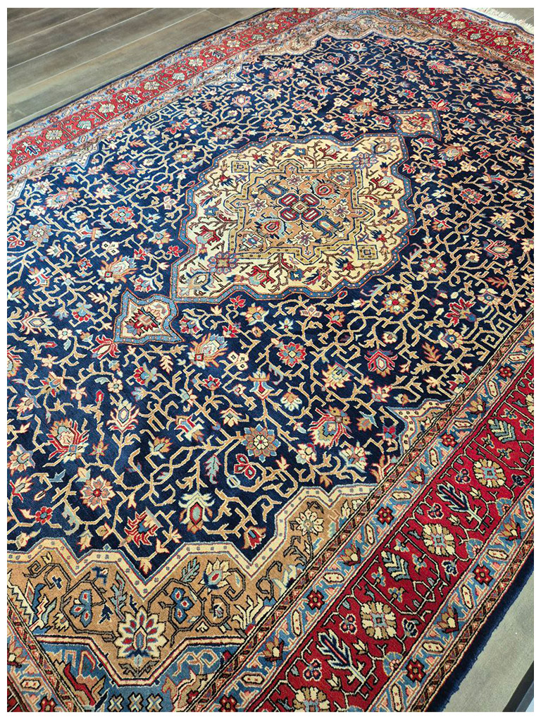 TAPPETO SARUK PERSIANO VECCHIO MIS:330x225 CM - Image 10