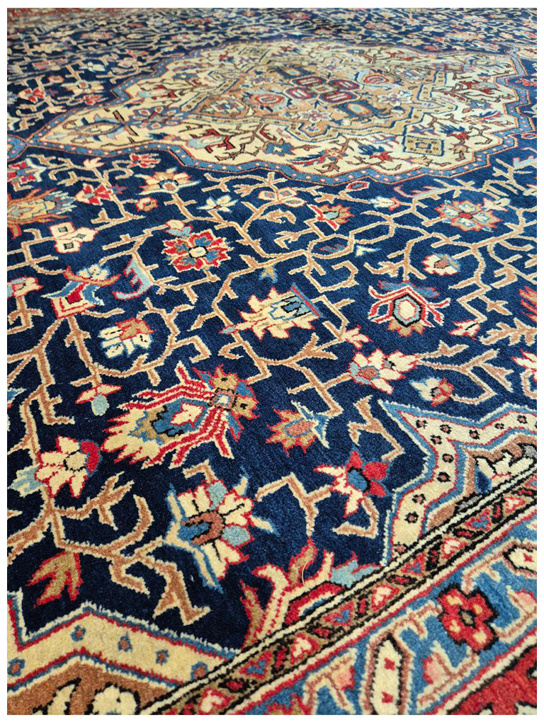 TAPPETO SARUK PERSIANO VECCHIO MIS:330x225 CM - Image 4