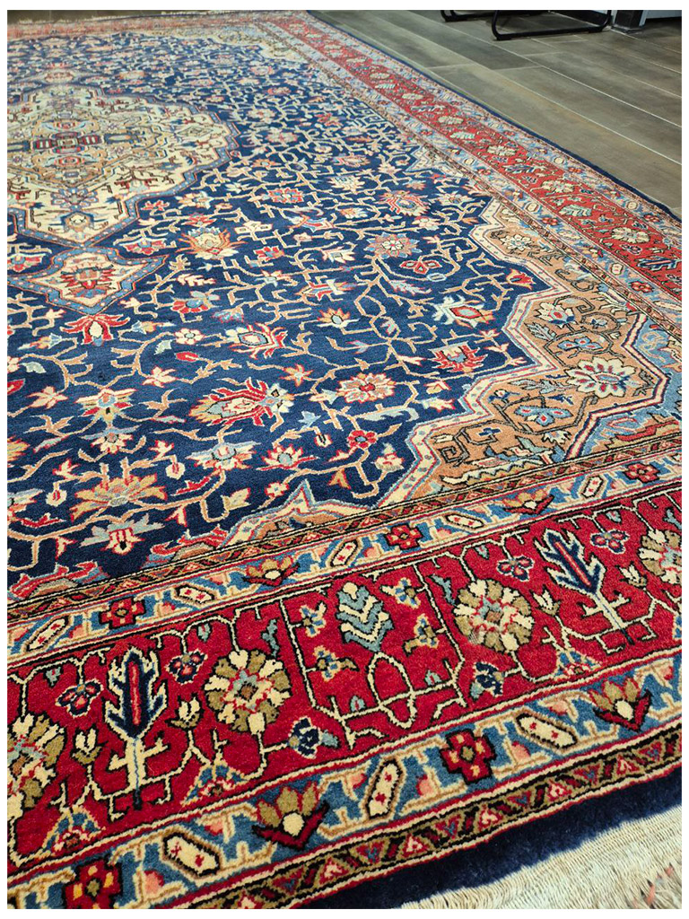 TAPPETO SARUK PERSIANO VECCHIO MIS:330x225 CM - Image 3