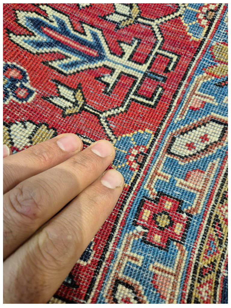 TAPPETO SARUK PERSIANO VECCHIO MIS:330x225 CM - Image 2