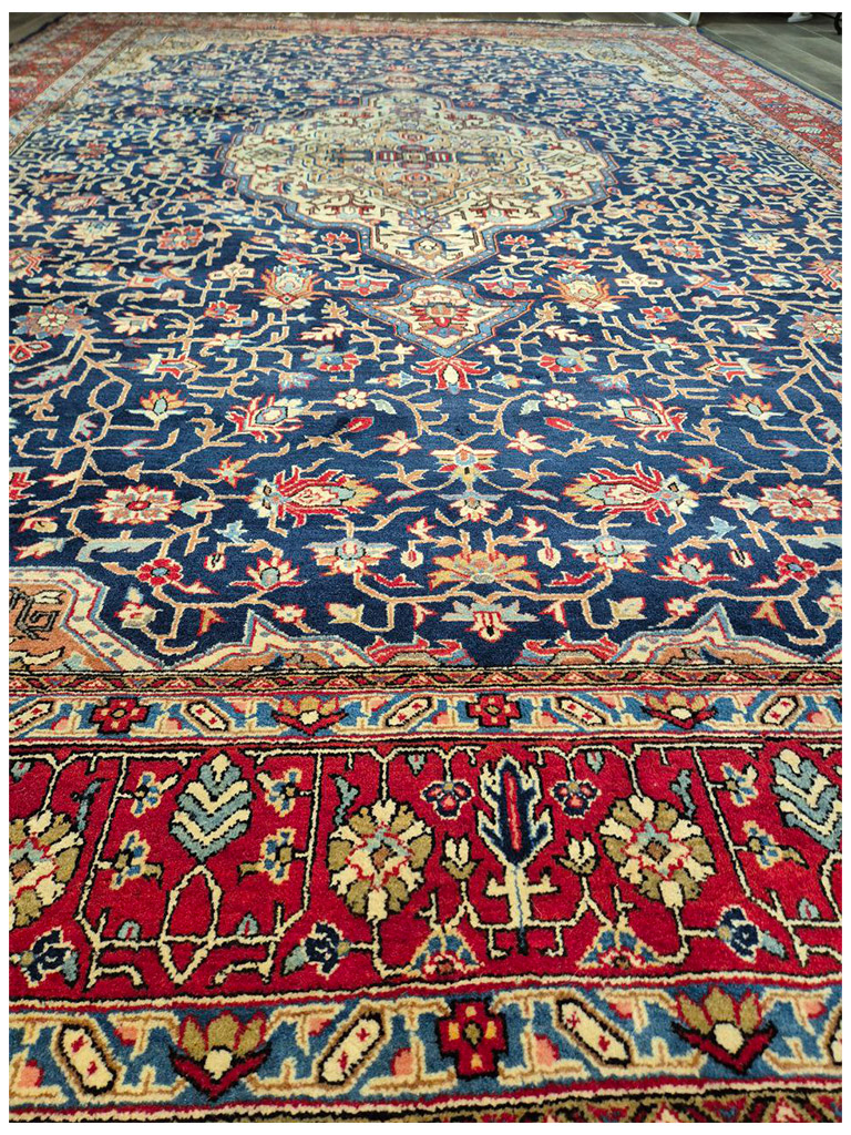 TAPPETO SARUK PERSIANO VECCHIO MIS:330x225 CM - Image 7