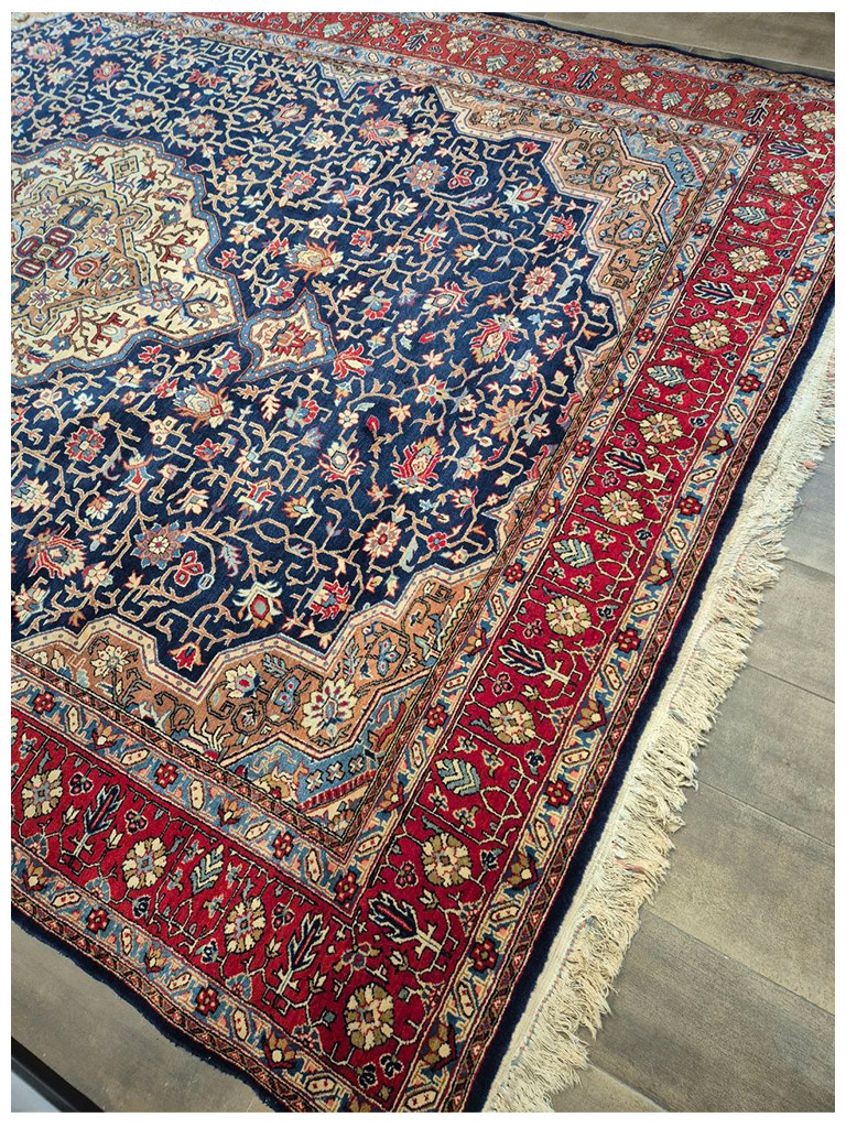 TAPPETO SARUK PERSIANO VECCHIO MIS:330x225 CM - Image 8