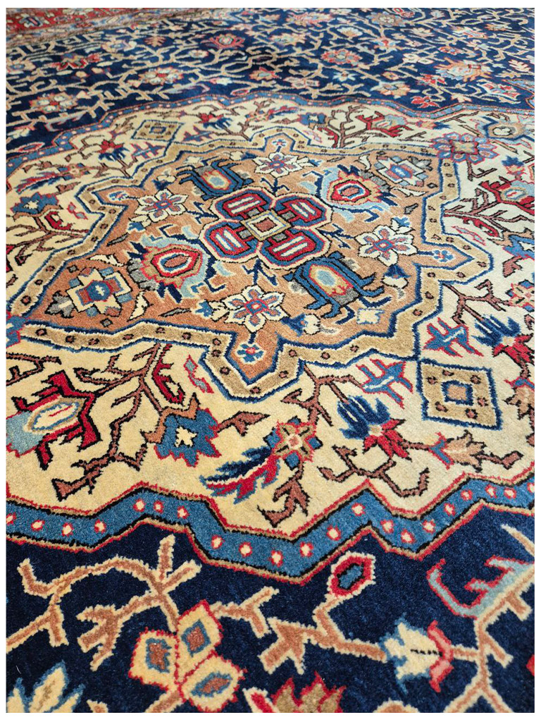 TAPPETO SARUK PERSIANO VECCHIO MIS:330x225 CM - Image 9