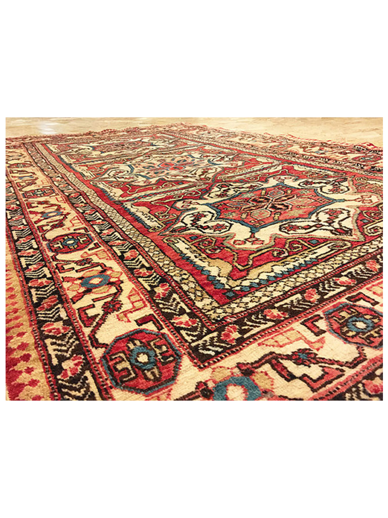 TAPPETO SHIRVAN AZERBAIJAN ANTICO MIS:170x108 CM - Image 3