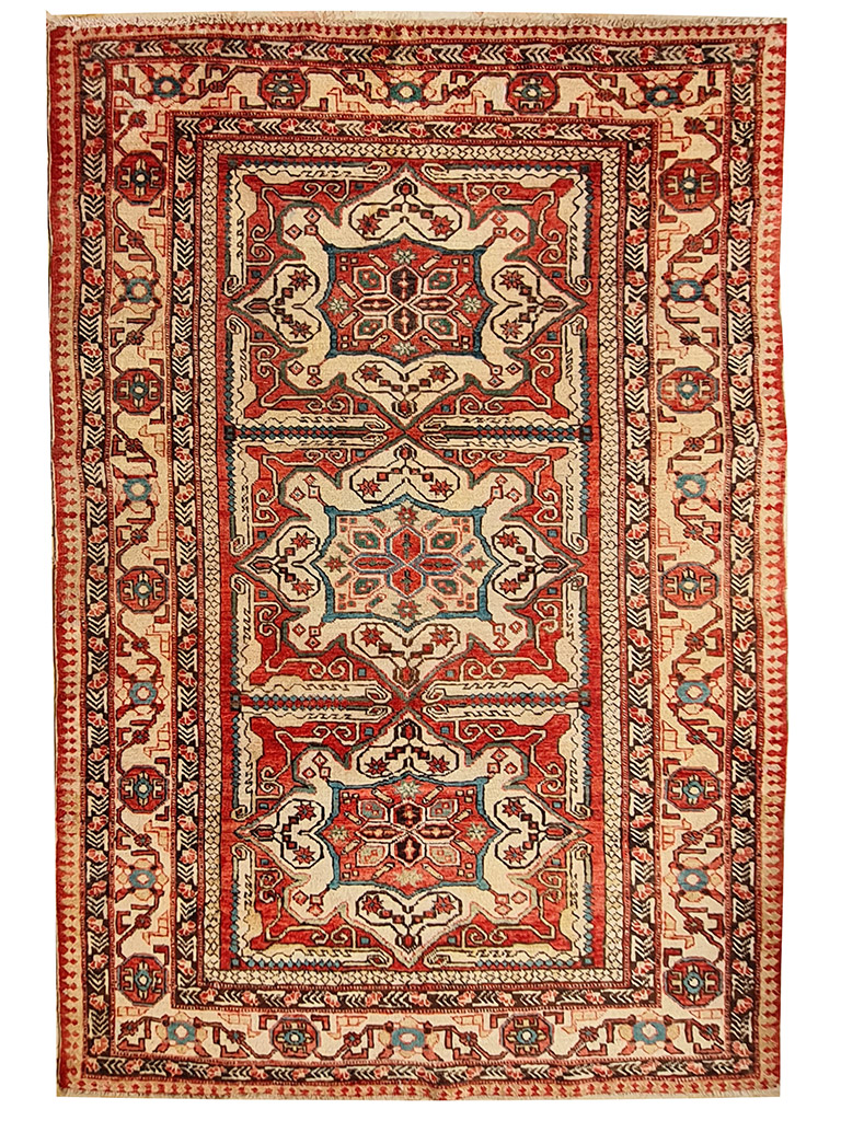 TAPPETO SHIRVAN AZERBAIJAN ANTICO MIS:170x108 CM