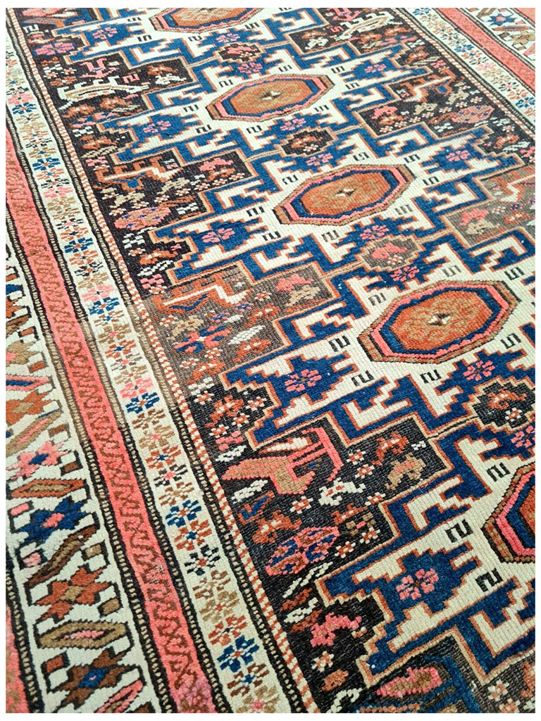 TAPPETO SHIRVAN LESGHI ANTICO MIS:150X92 CM - Image 2