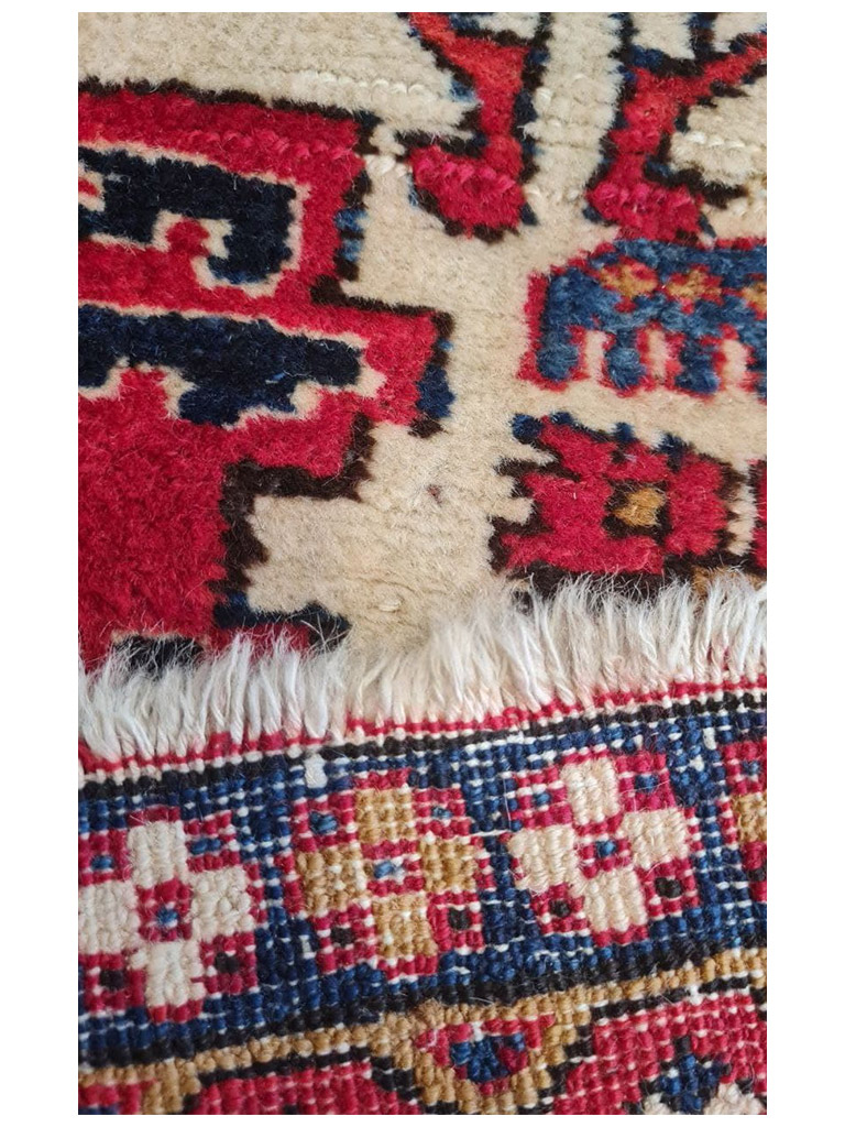 TAPPETO SHIRVAN LEZGHI CAUCASO ANTICO MIS:106X68 CM - Image 4