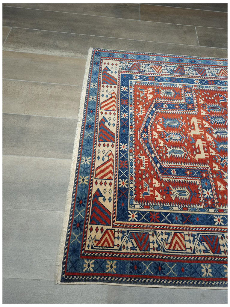 TAPPETO SHIRVAN MARASALI CAUCASO MIS:160 x 110 CM - Image 3