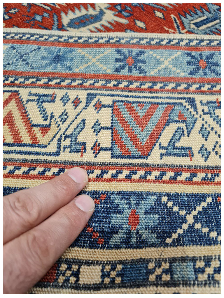 TAPPETO SHIRVAN MARASALI CAUCASO MIS:160 x 110 CM - Image 4