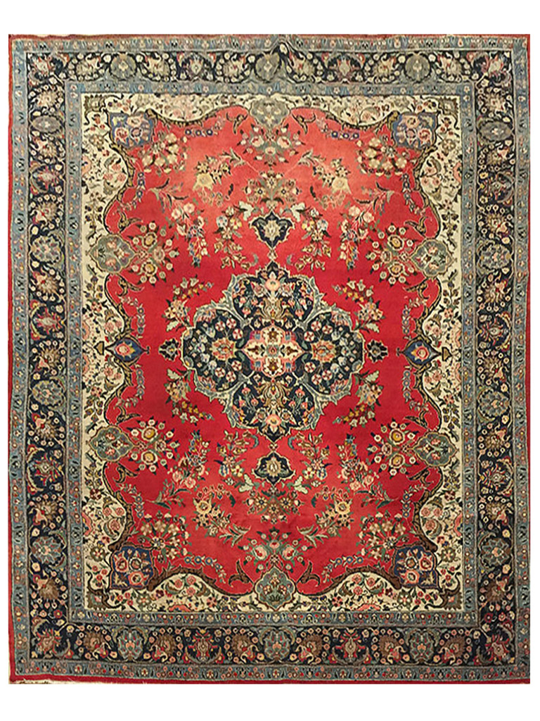 TAPPETO TABRIZ PERSIANO ANNI 50 MIS:340x240 CM
