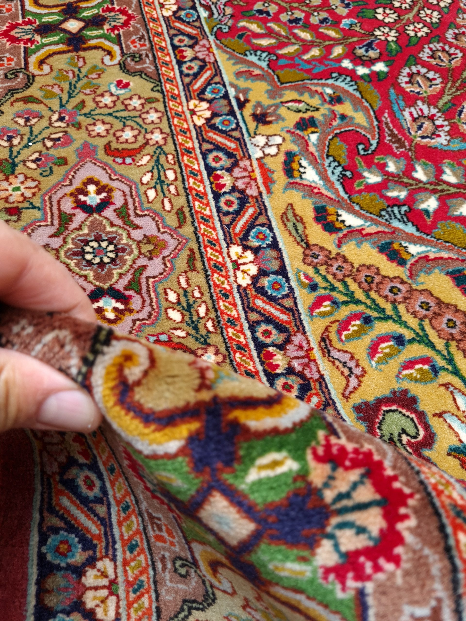 TAPPETO TABRIZ PERSIANO ETRA FINE MIS:210X140 CM - immagine 5