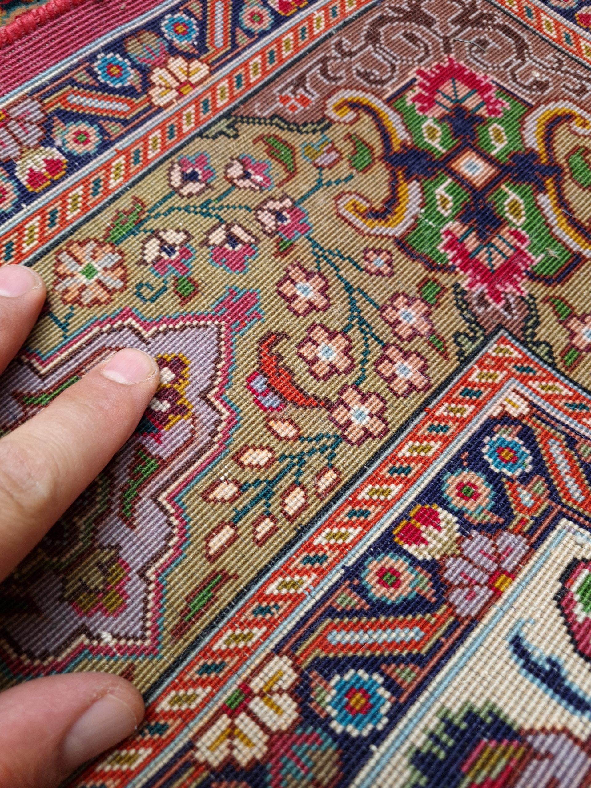 TAPPETO TABRIZ PERSIANO ETRA FINE MIS:210X140 CM - immagine 3
