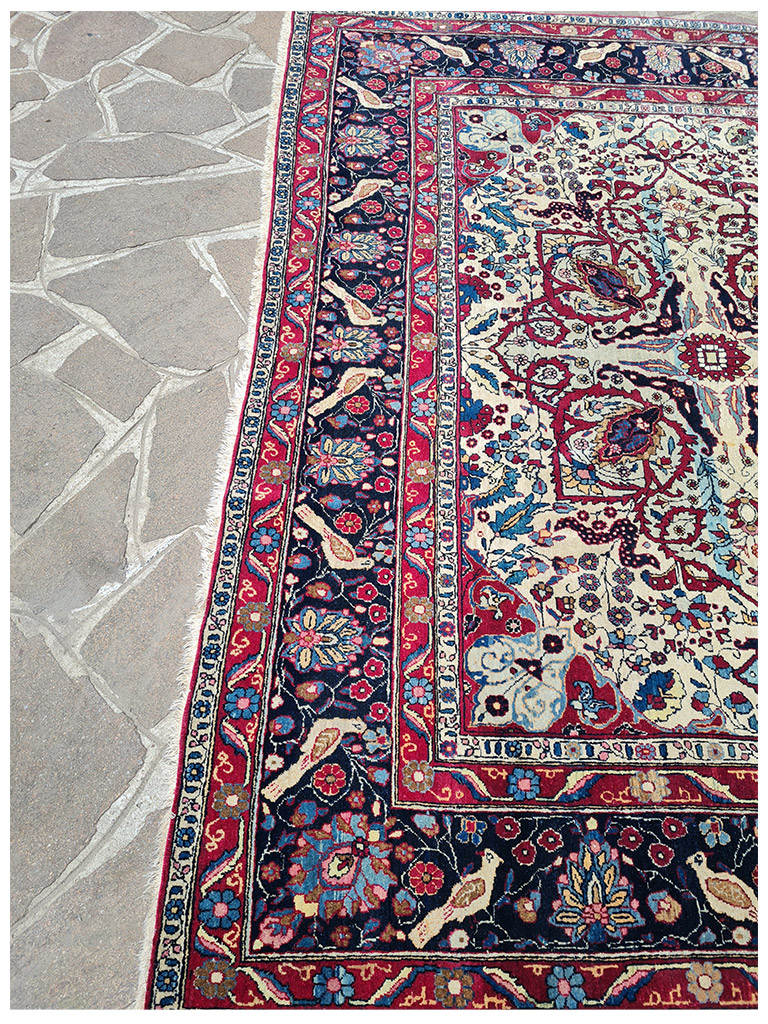 TAPPETO TEHRAN PERSIANO ANTICO EXTRA FINE MIS:310x195 CM - Image 2