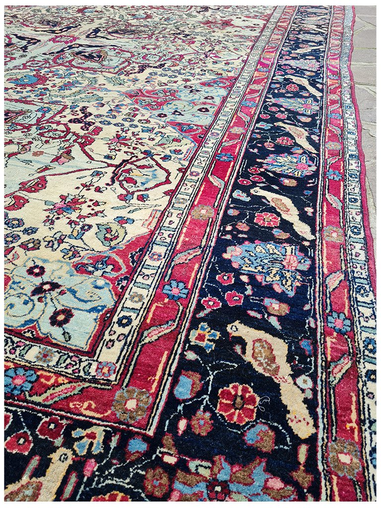 TAPPETO TEHRAN PERSIANO ANTICO EXTRA FINE MIS:310x195 CM - Image 5