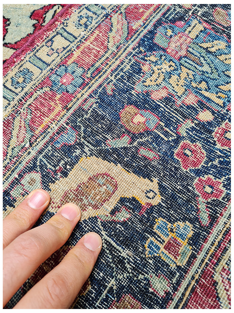 TAPPETO TEHRAN PERSIANO ANTICO EXTRA FINE MIS:310x195 CM - Image 6