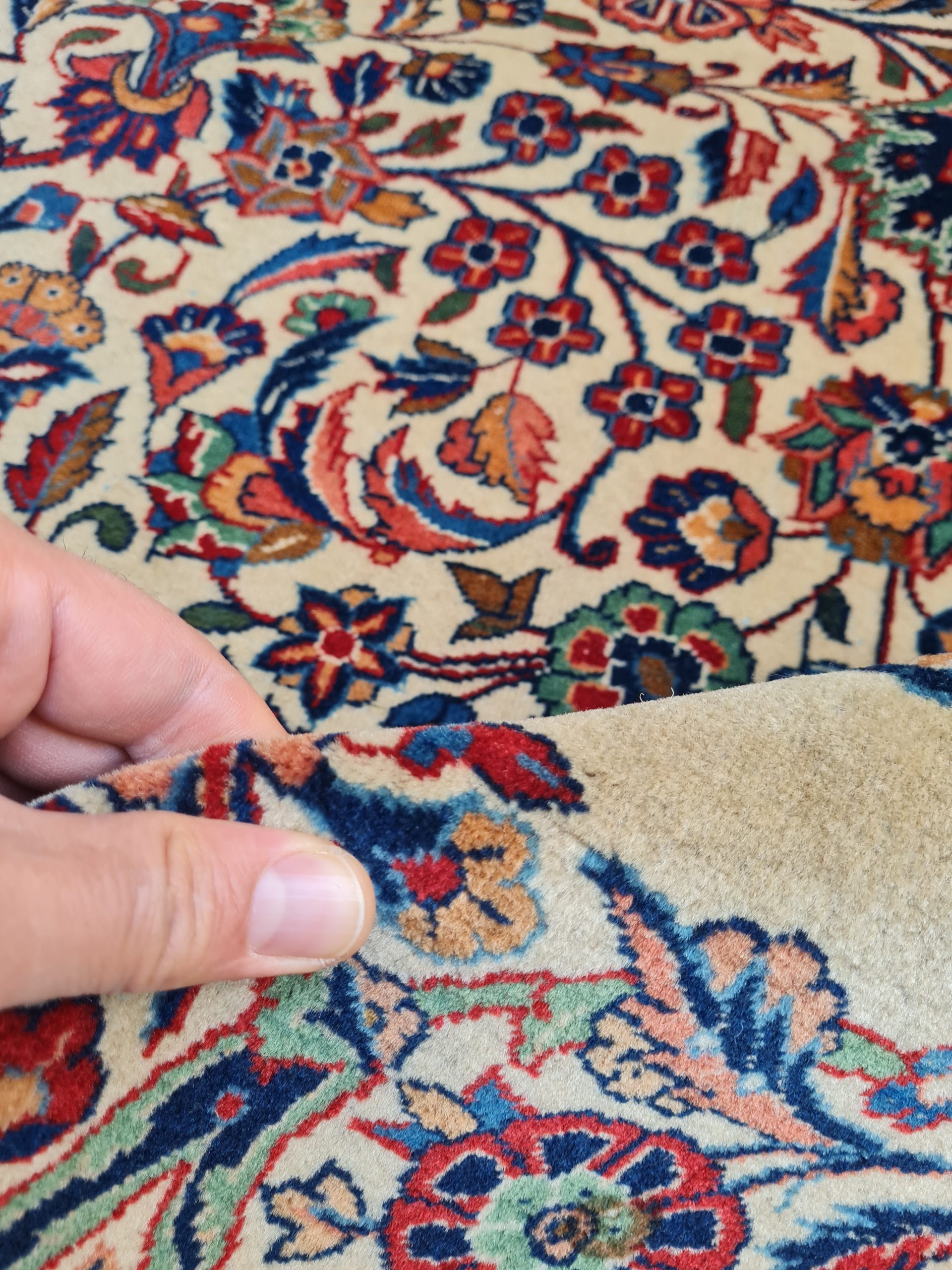 TAPPETO KASHAN DABIR ANRICO FINE XIX fine MIS:400x305 CM - immagine 9