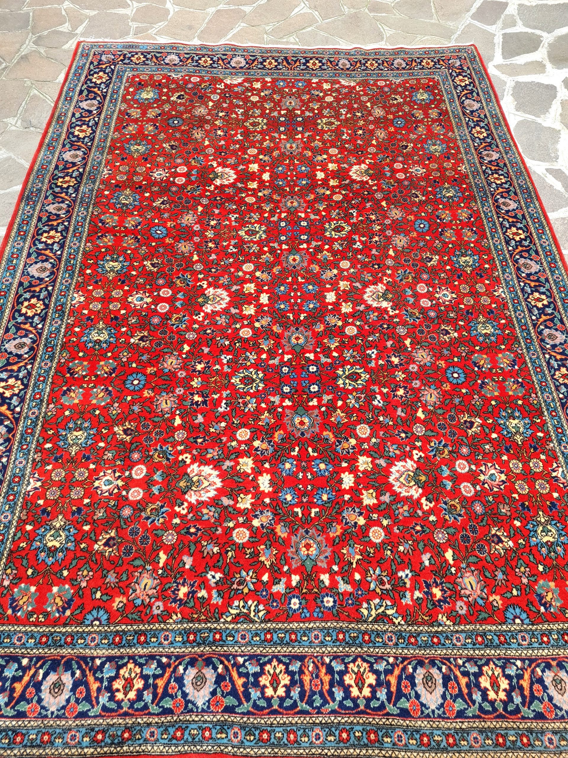 TAPPETO HEREKE TURCO DI VECCHIO MANUFATTI MIS:300X200 CM - immagine 2