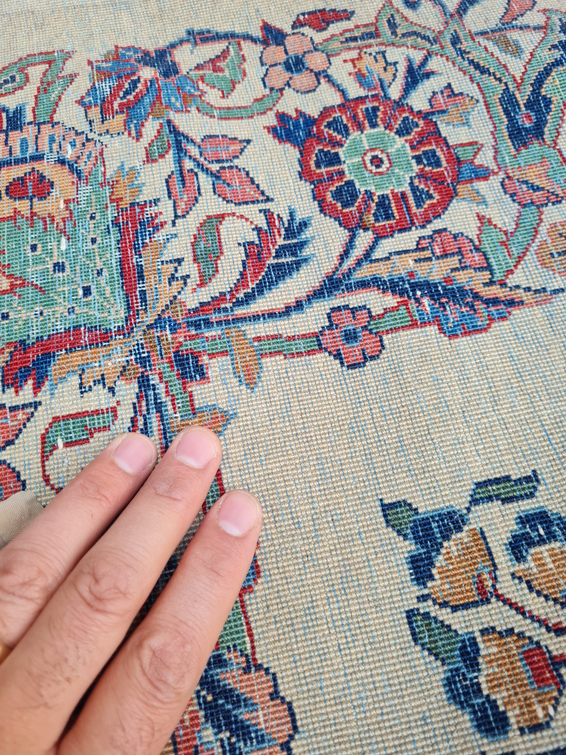 TAPPETO KASHAN DABIR ANRICO FINE XIX fine MIS:400x305 CM - immagine 11