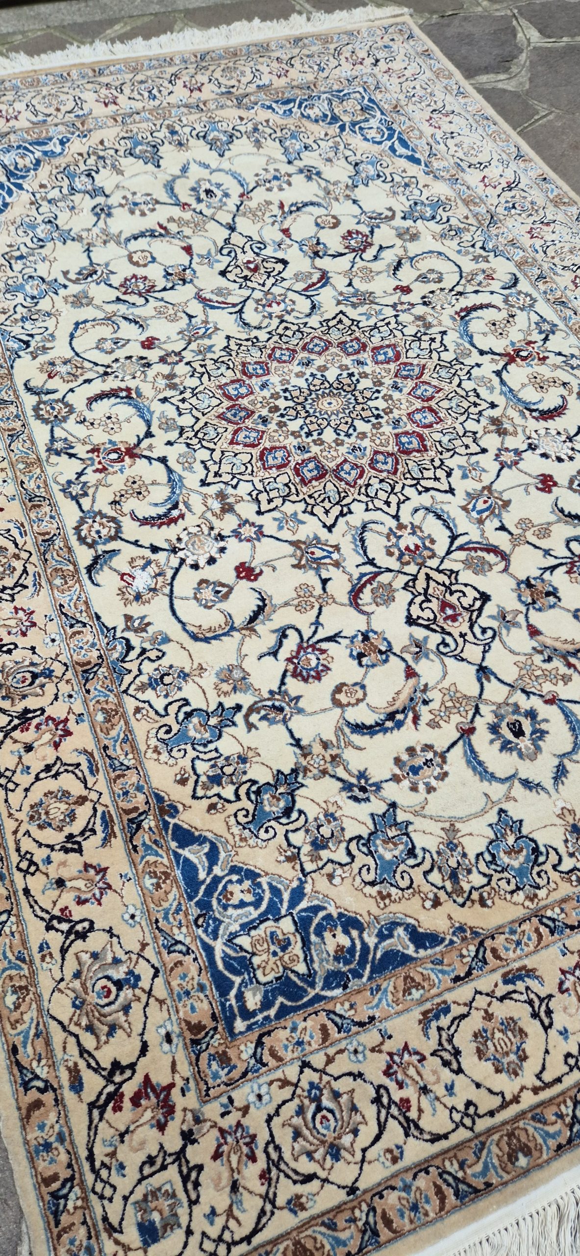 TAPPETO NAIN TUDESHK ANTICO MIS:210X102 CM - immagine 7