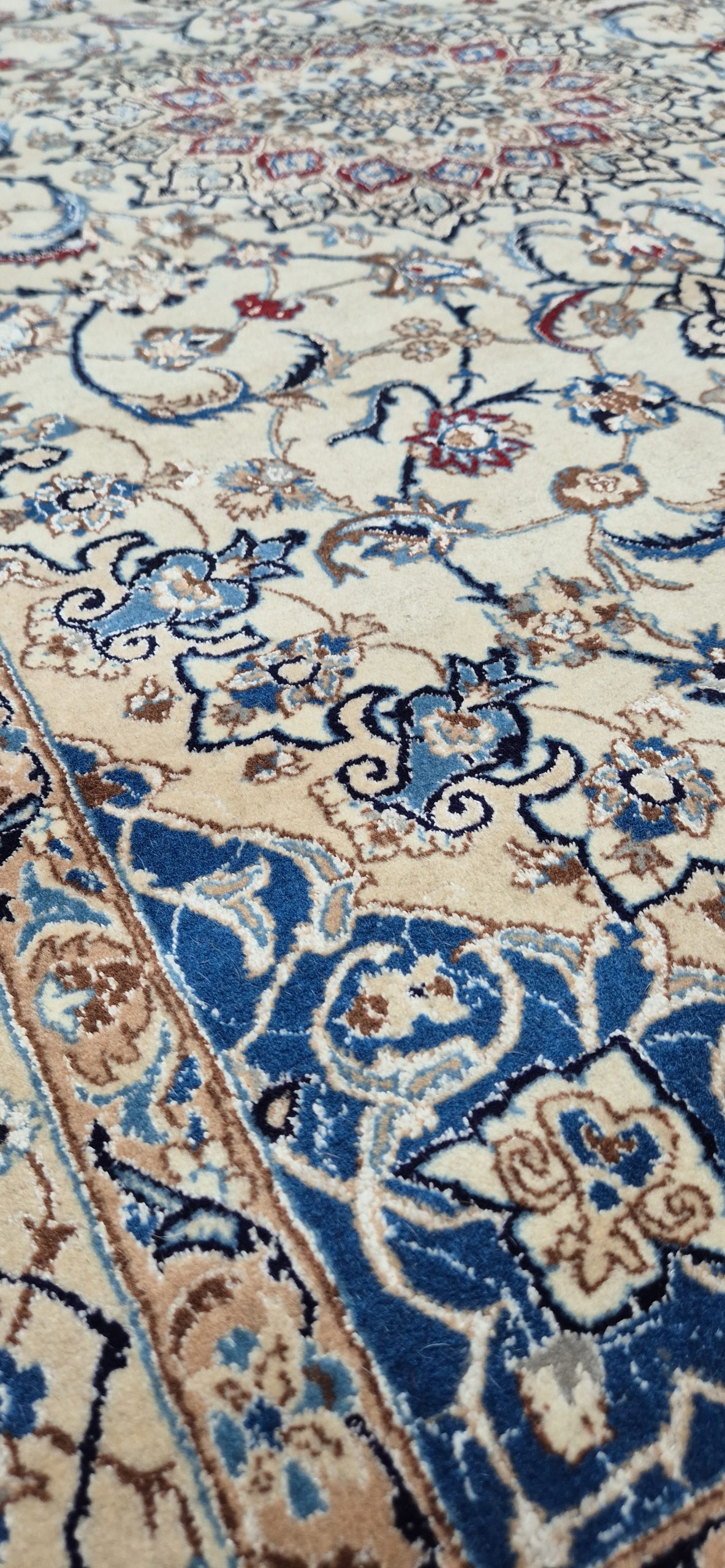 TAPPETO NAIN TUDESHK ANTICO MIS:210X102 CM - immagine 5